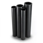 Al-Rajhi HDPE Pipes PE 80 Pressure 10 Bar Outside Diameter 140 mm Thickness 10.3 mm Black