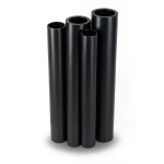 Al-Rajhi HDPE Pipes PE 80 Pressure 10 Bar OD 160 mm Thickness 11.8 mm Black