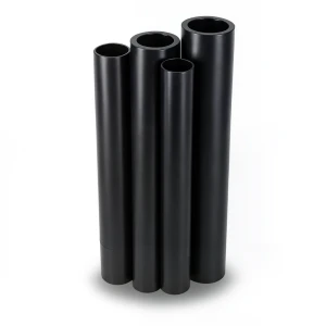 أنابيب HDPE الراجحي PE 80 ضغط 10 بار قطر خارجي 160 مم سمك 11.8 مم أسود