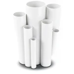 UPVC Pipes Nominal Pressure 16 Bar Outside Diameter 110 mm Thickness 8.2 mm White