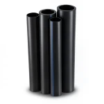 Al-Rajhi HDPE Pipes PE 80 Pressure 10 Bar Diameter 180 mm Thickness 13.3 mm Black