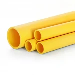 أنابيب HDPE الراجحى PE 100 ضغط 10 بار قطر خارجي 560 مم سمك 50.9 مم لون أصفر 