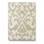 Classic wallpaper, length 10 m, width 0.70 m, beige color, model 14042