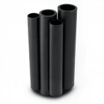أنابيب HDPE الراجحى PE 80 ضغط 8 بار قطر خارجي 560 مم سمك 50.9 مم لون اسود