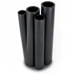 Al-Rajhi HDPE Pipe PE 80 Schedule 10 Bar Outside Diameter 560 mm Thickness 50.9 mm Black Color