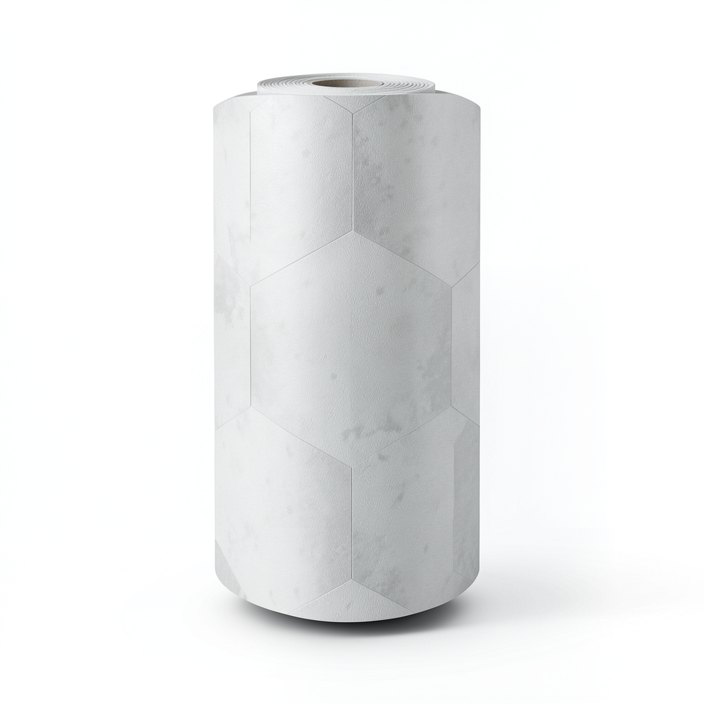 Geometric Wallpaper 10m, Light Grey, Model Z80003