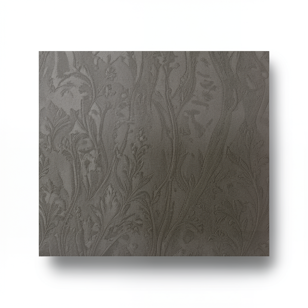 Patterned Wall Covering 10m×0.70m Dark Beige Color, Model 12045