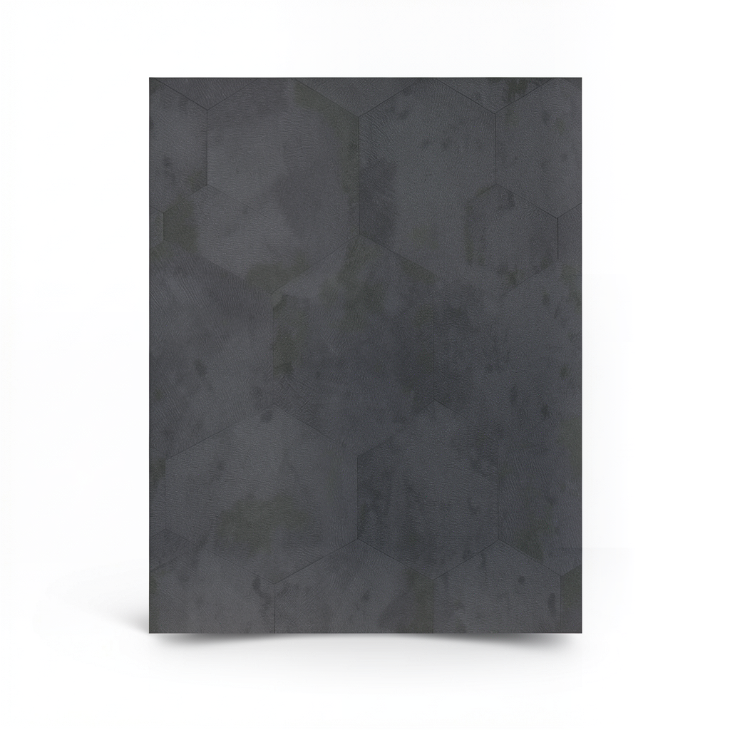 Geometric Wall Covering 10m Dark Gray, Model Z80004
