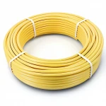 أنابيب HDPE الراجحي  PE 80 ضغط 8 بار قطر خارجي 75 مم سمك 6.8 مم لون أصفر 