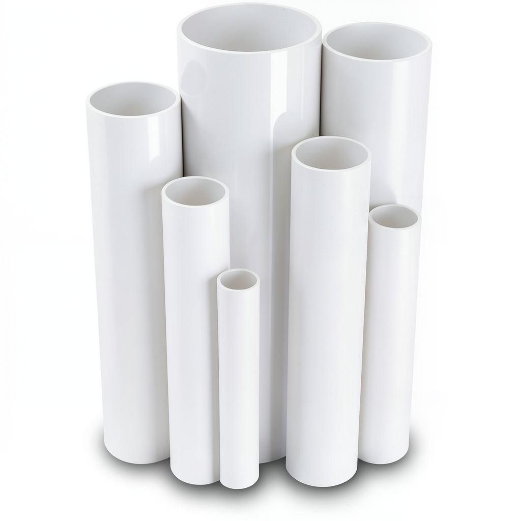 UPVC Pipes Nominal Pressure 16 Bar Outside Diameter 125 mm Thickness 9.3 mm White