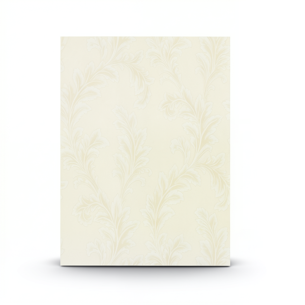 Italian Wall Covering Cream Color, Size 10m×0.70m, Model 12036