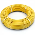 أنابيب HDPE الراجحي  PE 100 ضغط 10 بار قطر خارجي 110 مم سمك 10 مم لون أصفر 