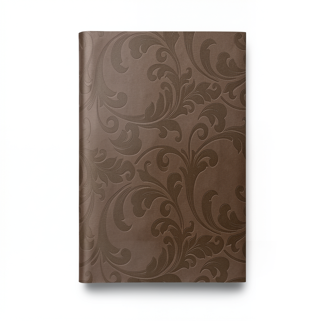Italian Wallpaper Brown Color, Size 10m×0.70m, Model 12058