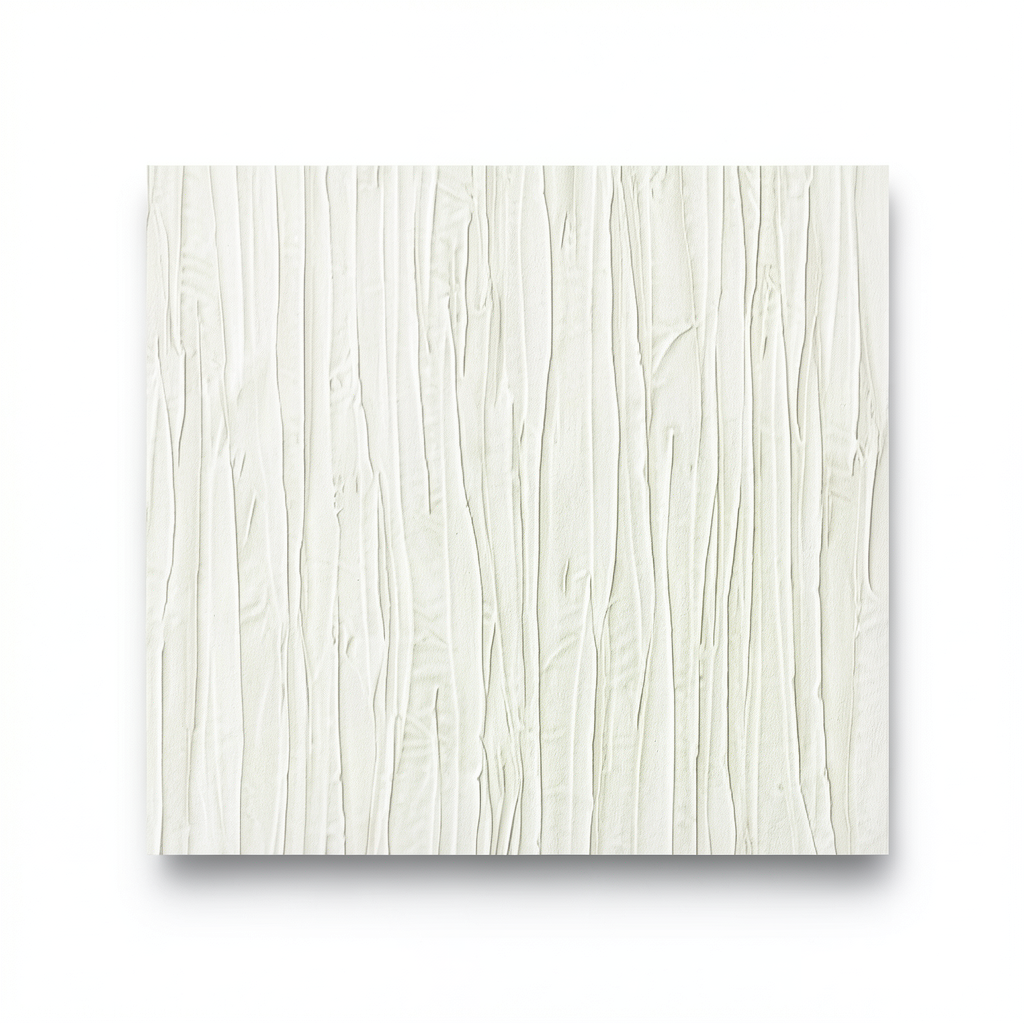 Patterned Wall Decoration 10m×0.70m OFF White Color, Model 12059