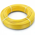 أنابيب HDPE الراجحي  PE 100 ضغط 10 بار قطر خارجي 110 مم سمك 10 مم لون أصفر 