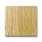 Patterned Wall Decoration 10m×0.70m Gold Color, Model 12028
