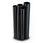 Al-Rajhi HDPE Pipes PE 80 Pressure 10 Bar Diameter 315 mm Thickness 23.2 mm Black