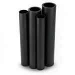 أنابيب HDPE PE 80 ضغط 10 بار قطر خارجي 355 مم سمك 26.1 مم لون أسود