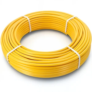 HDPE Pipes PE 100 Pressure 6 Bar 125 mm OD Thickness 7.1 mm Yellow