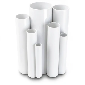 مواسير UPVC ضغط 4 بار قطر خارجي 125 مم سمك 2.5 مم لون أبيض