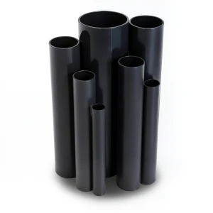 مواسير UPVC ضغط اسمي 4 بار قطر خارجي 125 مم سمك 2.5 مم لون اسود