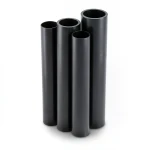 أنابيب HDPE PE 80 ضغط 10 بار قطر 630 مم سمك 46.3 مم لون أسود