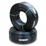أنابيب HDPE نيبروبلاست PE 100 ضغط 16 بار قطر خارجي 63 مم سمك 5.8 مم لون اسود