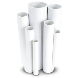 مواسير UPVC ضغط 6 بار قطر خارجي 125 مم سمك 3.7 مم لون أبيض