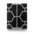 Italian Wall Covering Geometric Design Roll Length 10 m Black with Gray - Image 1