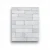 German wall Covering for youth and children, size 10 m x 0.53 m, light gray color, model 203615 