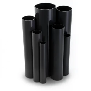 UPVC Pipes Nominal Pressure 10 Bar Outside Diameter 110 mm Thickness 5.3 mm Black