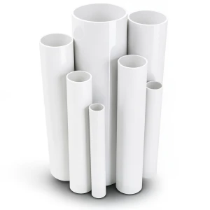 UPVC Pipes Nominal Pressure 16 Bar Outside Diameter 110 mm Thickness 8.2 mm White