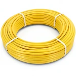 HDPE Pipes PE 100 Pressure 6 Bar 125 mm OD Thickness 7.1 mm Yellow