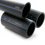 SPS HDPE Pipes PE 100 Pressure 16 Bar Outside Diameter 90 mm Thickness 8.2 mm Black | Saudi Pipes Systems (SPS)