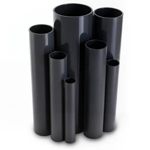 UPVC Pipes Pressure 16 Bar Outside Diameter 110 mm Thickness 8.2 mm Black