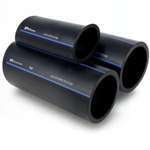 أنابيب HDPE السعودي PE 100 ضغط 6 بار قطر خارجي 110 مم سمك 4.2 مم لون اسود | مصنع أنظمة الانابيب السعودي (SPS)