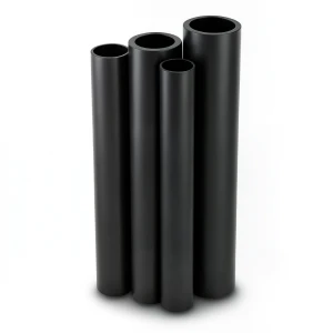 HDPE Pipes PE 80 Pressure 4.8 Bar Outside Diameter 160 mm Thickness 9.1 mm Black