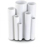 مواسير UPVC ضغط 4 بار قطر خارجي 125 مم سمك 2.5 مم لون أبيض