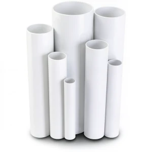 UPVC Pipes Pressure 4 Bar Outside Diameter 125 mm Thickness 2.5 mm White
