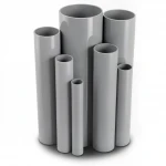 مواسير UPVC  التقنيه العصريه  ضغط 8.6 بار  مقاس ¼ 1  إنش سمك 1.52 مم لون رمادي