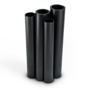 Al-Rajhi HDPE Pipes PE 80 Pressure 10 Bar Diameter 450 mm Thickness 33.1 mm Black
