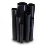 مواسير UPVC ضغط اسمي 6 بار قطر خارجي 125 مم سمك 3.7 مم لون أسود