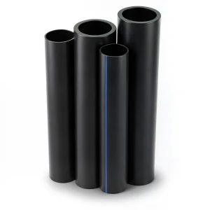 HDPE Pipes PE 80 Pressure 10 Bar Outside Diameter 560 mm Thickness 41.2 mm Black