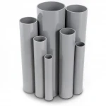 UPVC Pipes Modern Technology Nominal Pressure 11  Bar Size 1 inch Thickness 1.52  mm Gray Colour