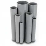 مواسير UPVC التقنية العصرية ضغط 11  بار  مقاس ¼ 1 إنش سمك 1.63  مم لون رمادي