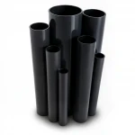UPVC Pipes Modern Technology Nominal Pressure 11  Bar Size 1 ¼ inch Thickness 1.63  mm Black Colour