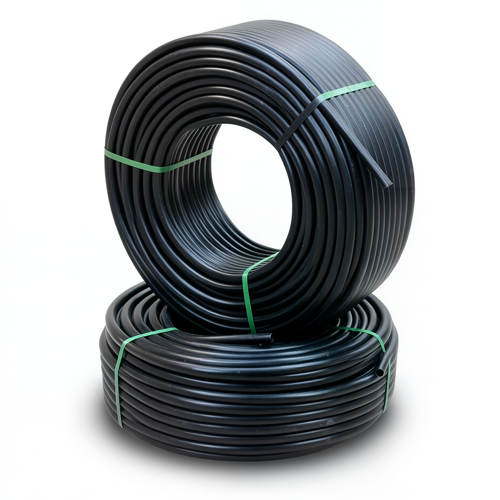 HDPE Pipes PE 80 Pressure 4.8 Bar Outside Diameter 90 mm Thickness 5.2 mm Black