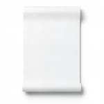 German Wallpaper, size 10m x 0.53m, White Color, Model 10212-31