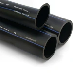 أنابيب HDPE السعودي PE 100 ضغط 6 بار قطر خارجي 90 مم سمك 3.5 مم لون اسود | مصنع أنظمة الانابيب السعودي (SPS)