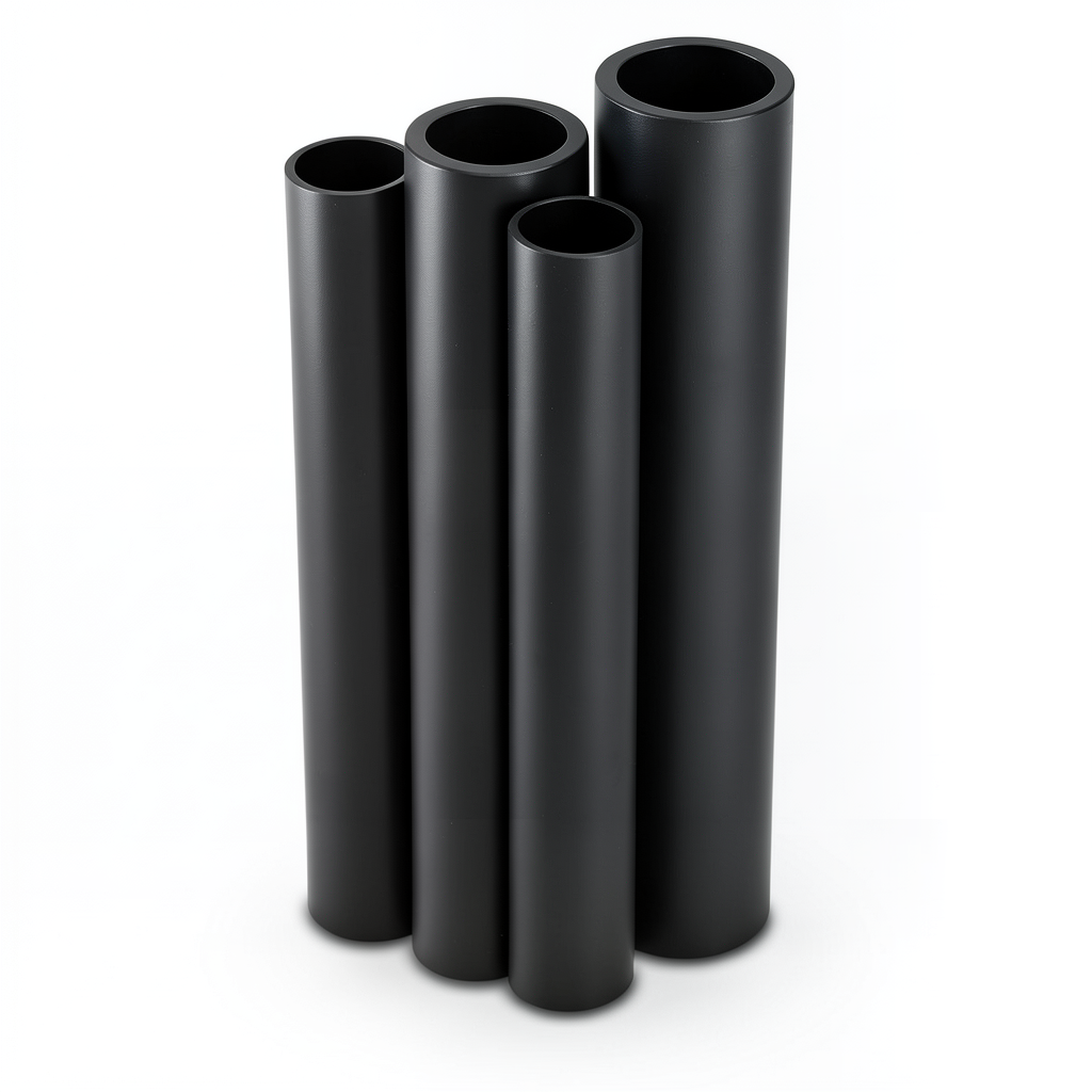 Al-Rajhi HDPE Pipes PE 80 Pressure 10 Bar Diameter 315 mm Thickness 23.2 mm Black